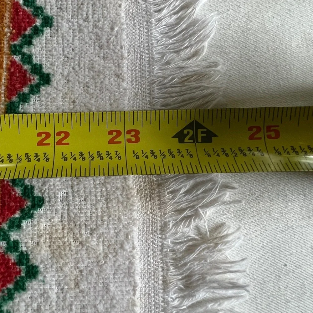 Vintage Duck and Bear Holiday Print Kitchen Towels Lot of 2 cottagecore kitsch